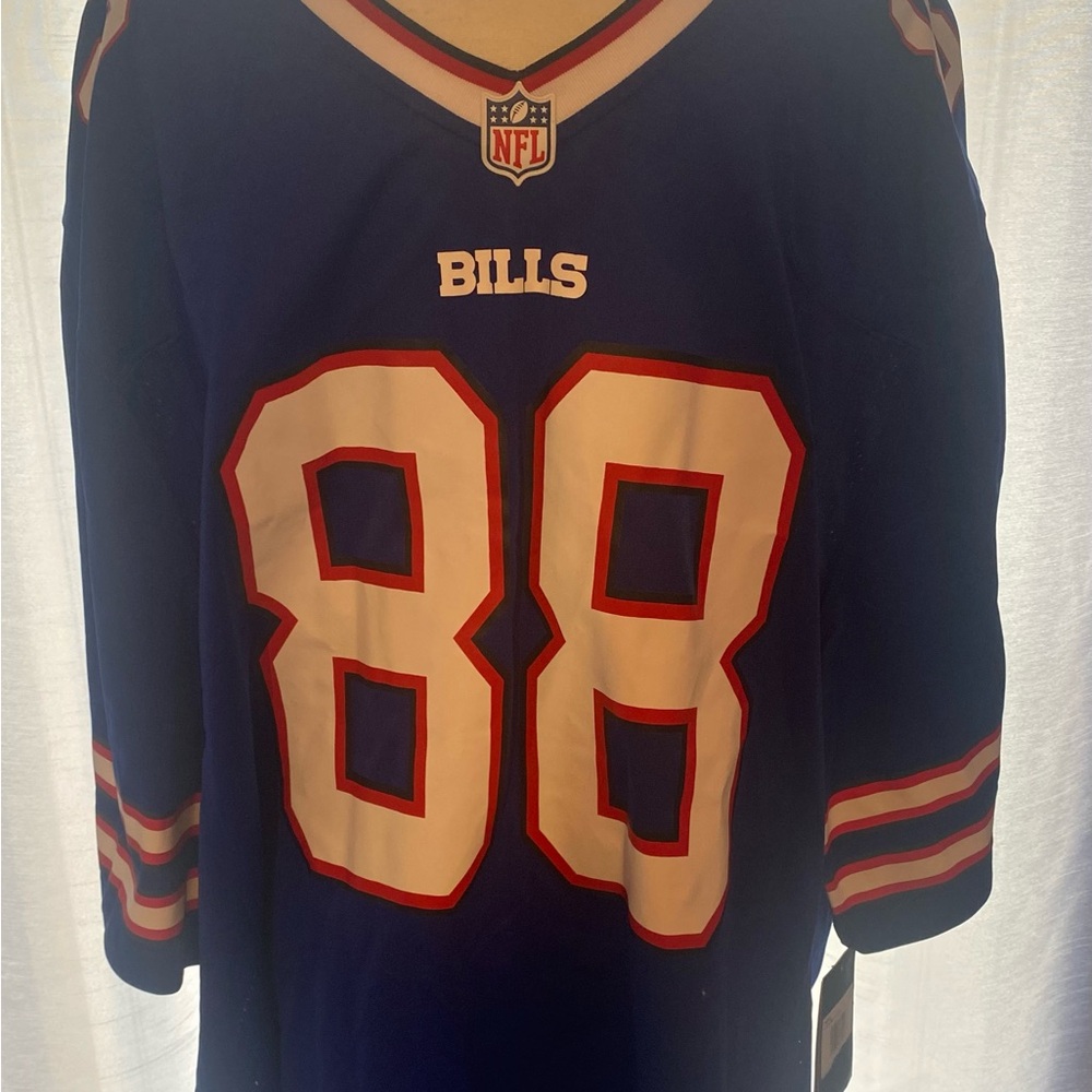 NFL Blue Knox Jersey with Black Trim and White Logos